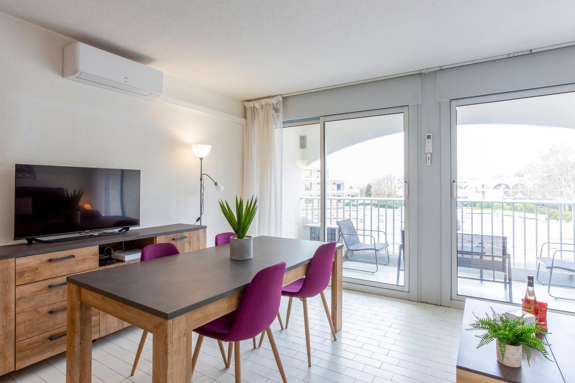 Chez Edouard 362 - Superbe Appartement En Premiere Ligne De La Plage La Grande Motte Dış mekan fotoğraf