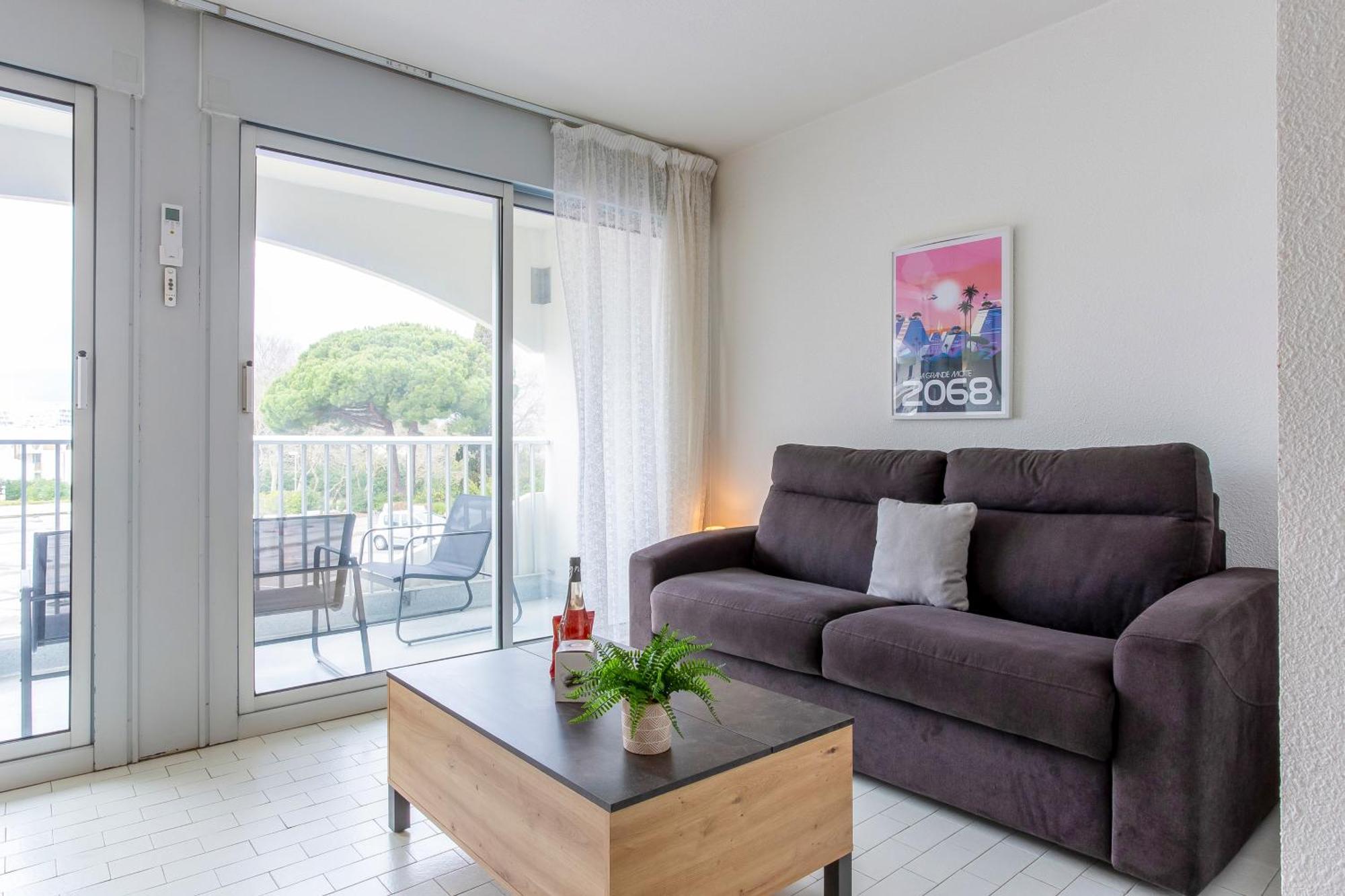 Chez Edouard 362 - Superbe Appartement En Premiere Ligne De La Plage La Grande Motte Dış mekan fotoğraf